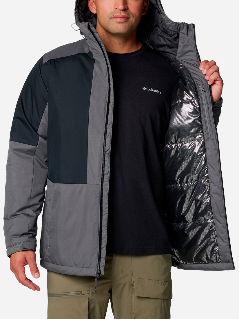 Куртка чоловіча Columbia Point Park™ II Insulated Jacket чорна 2089471-023 — фото 6