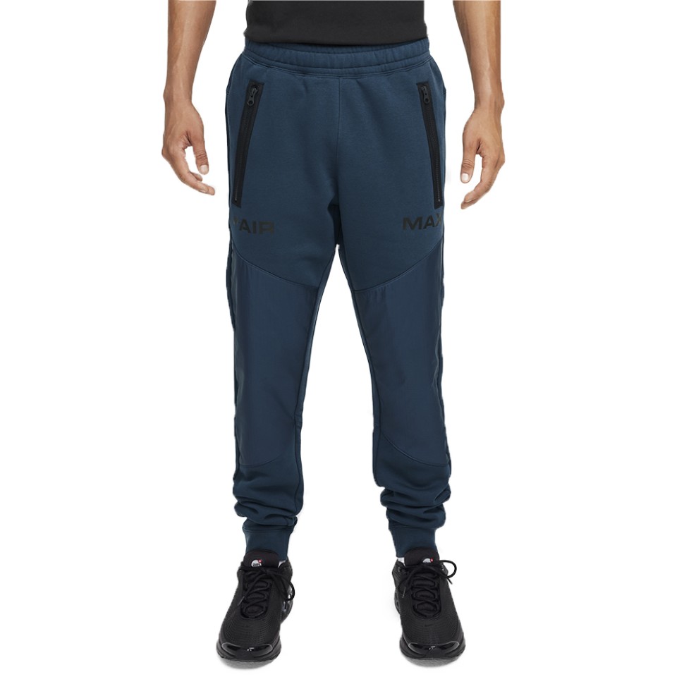Брюки мужские Nike M NSW AIR MAX FLC JOGGER синие HJ0857-478 — Sport City Брюки мужские Nike M NSW AIR MAX FLC JOGGER синие HJ0857-478