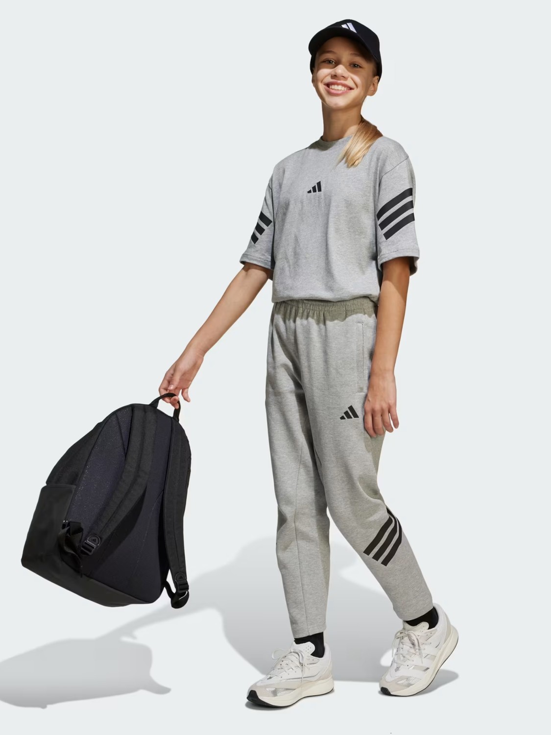 Бейсболка   Adidas BB CAP COT NL черная JG0998 изображение 5