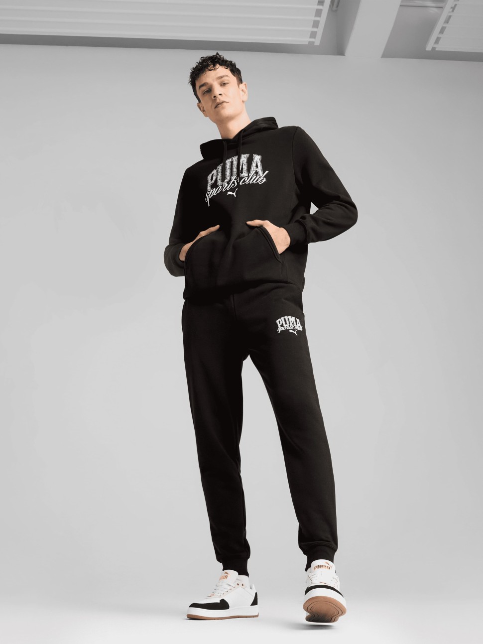 Брюки мужские Puma CLASS Sweatpants черные 68465201 — фото 4