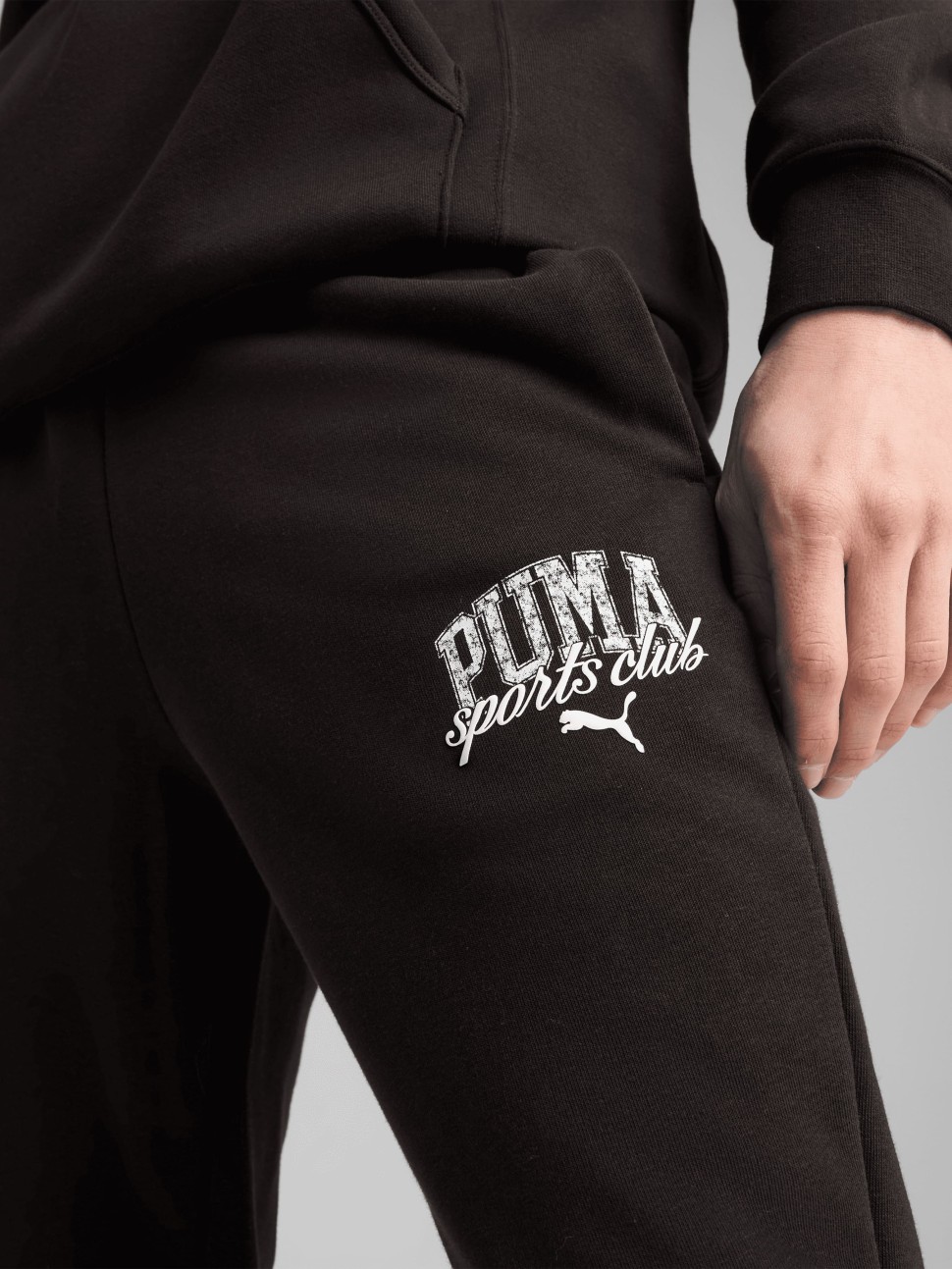 Брюки мужские Puma CLASS Sweatpants черные 68465201 — фото 5