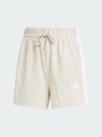 Шорты женские Adidas W 3S SJ SHO бежевые JE1195 изображение 7