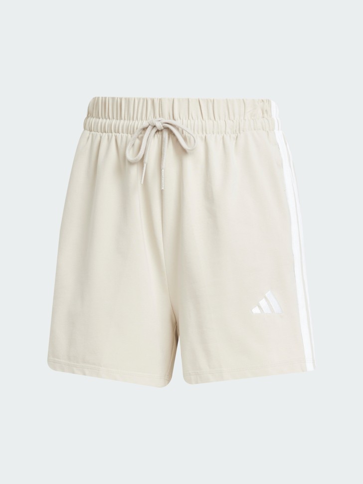 Шорты женские Adidas W 3S SJ SHO бежевые JE1195 изображение 7