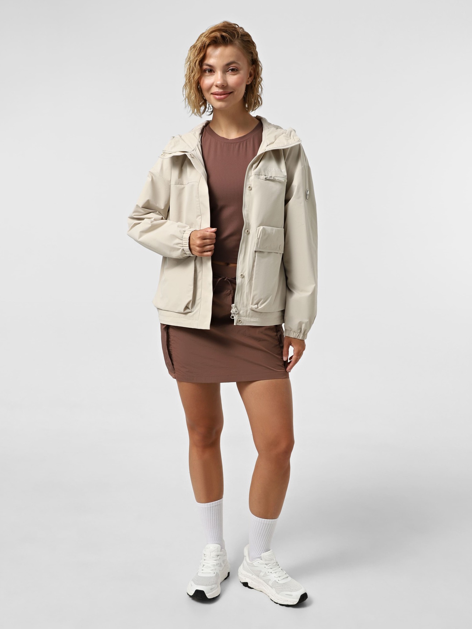 Вітрівка жіноча Larum Lour сіра 325514-011 изображение 6