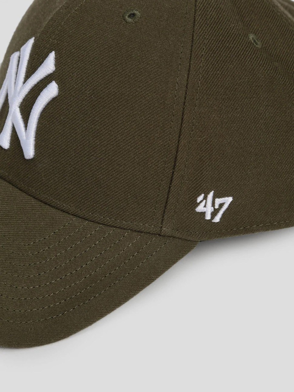 Бейсболка унісекс 47 Brand SNAPBACK NEW YORK YANKEES оливкова MVPSP17WBP-SW — фото 3