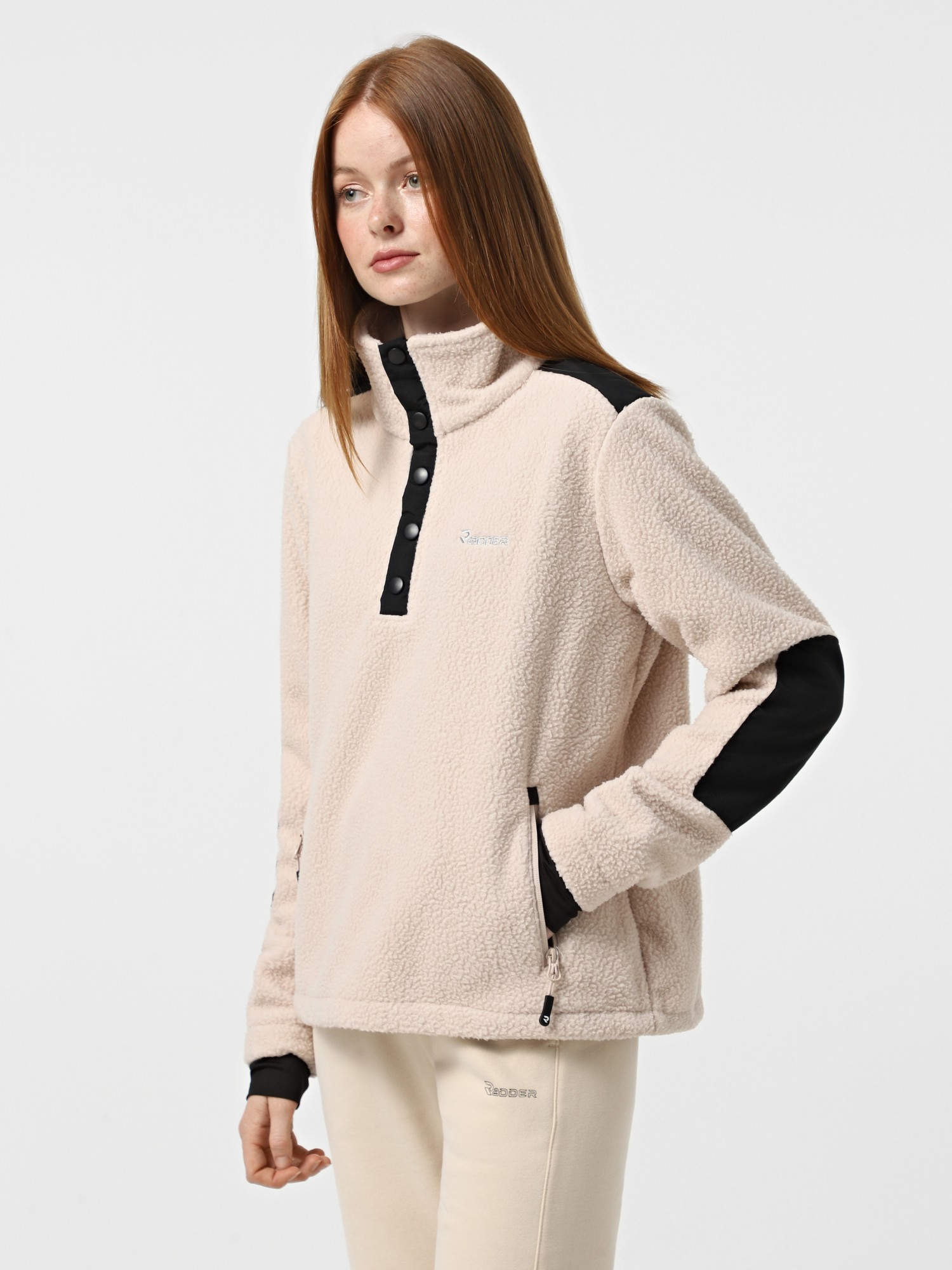 Толстовка жіноча Radder Velpora бежева 782512-125 изображение 2