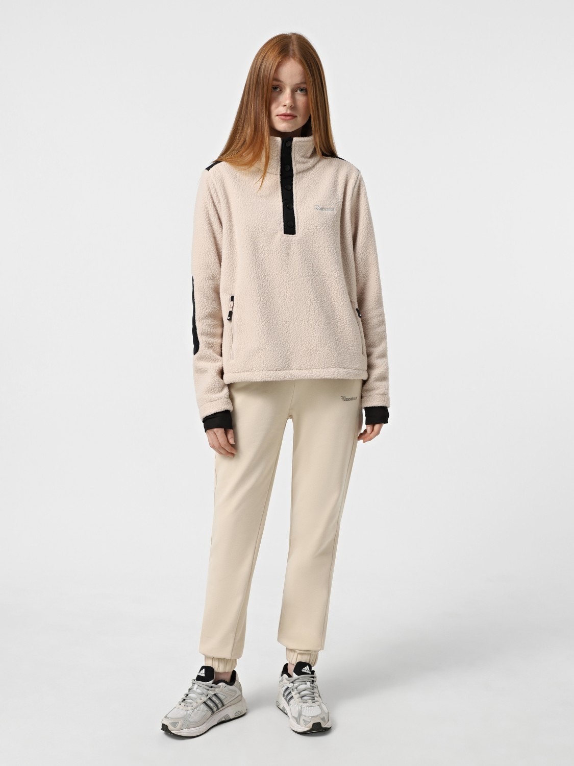 Толстовка жіноча Radder Velpora бежева 782512-125 изображение 6