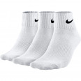Шкарпетки Nike 3PPK LIGHTWEIGHT QUARTER білі SX4706-101 