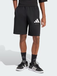 Шорты мужские Adidas M FI 3BAR SHO черные JZ9394 изображение 2