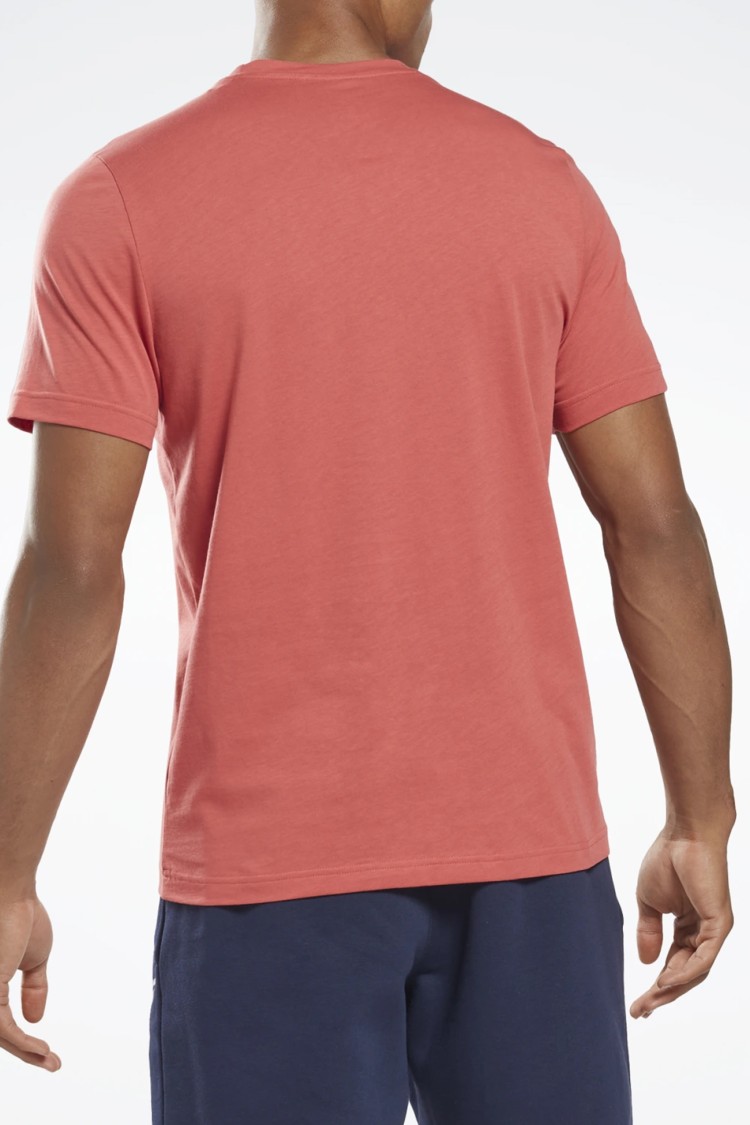 Футболка мужская Reebok Gs Vector Tee оранжевая HD3999 изображение 3