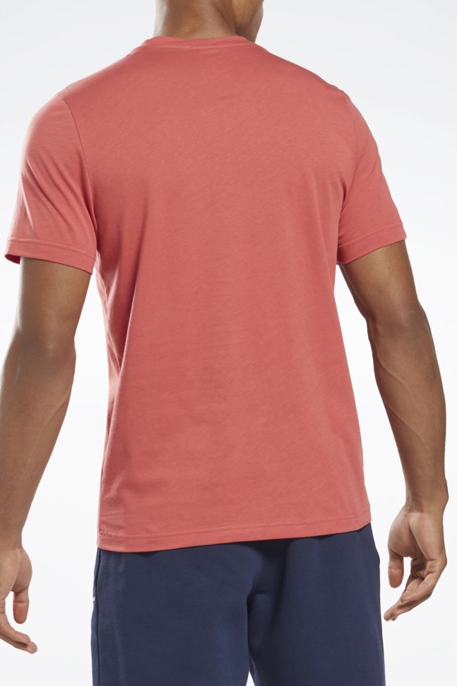 Футболка мужская Reebok Gs Vector Tee оранжевая HD3999 изображение 3