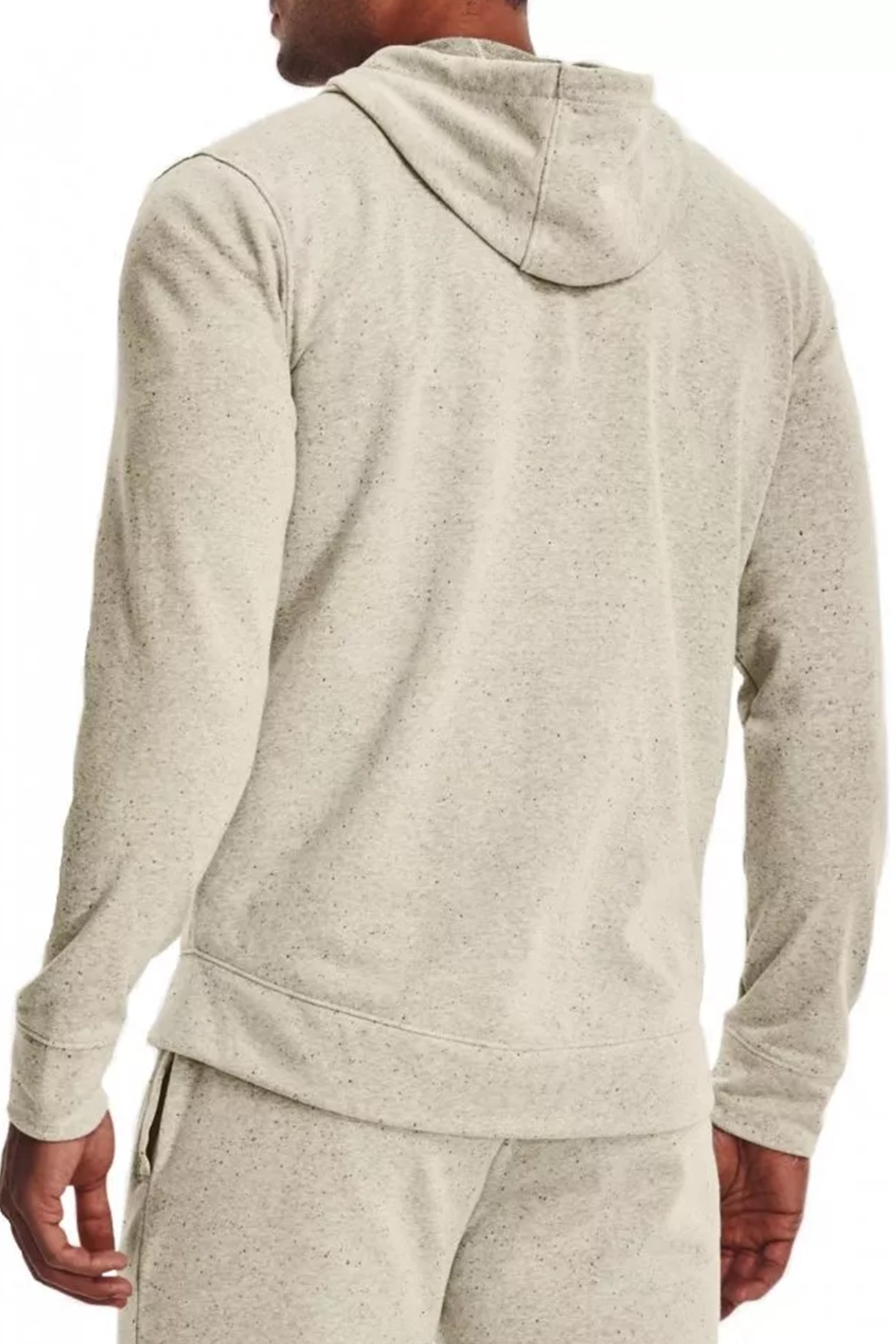 Толстовка чоловіча Under Armour Rival Try Athlc Dep Fz Hd бежева 1370355-279 изображение 3