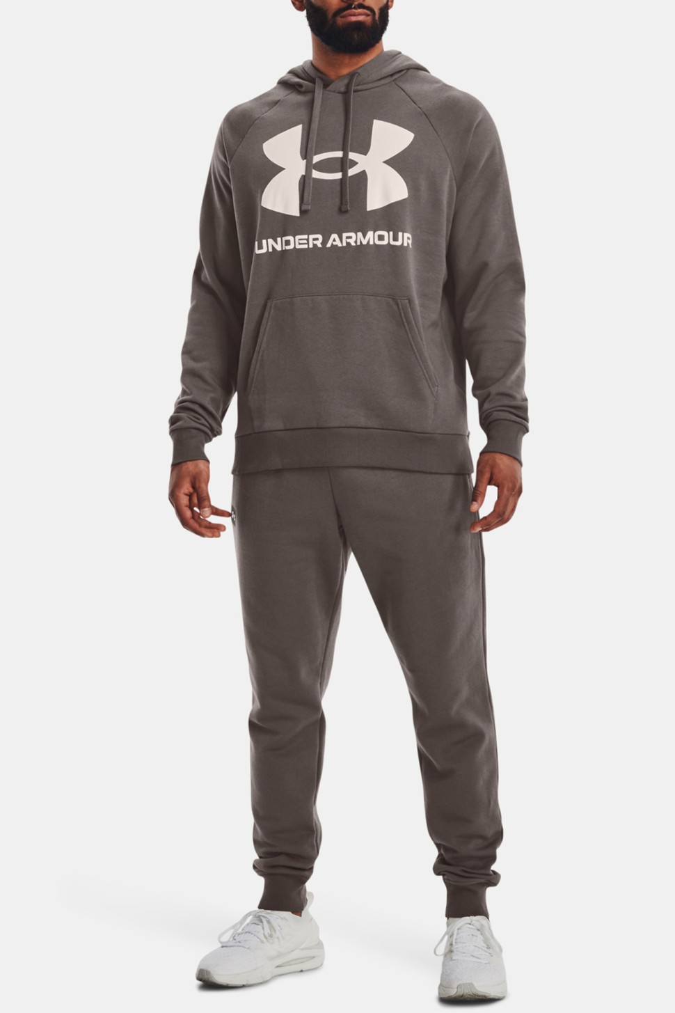 Толстовка чоловіча Rival Fleece Big Logo HD коричнева 1357093-176 — фото 2