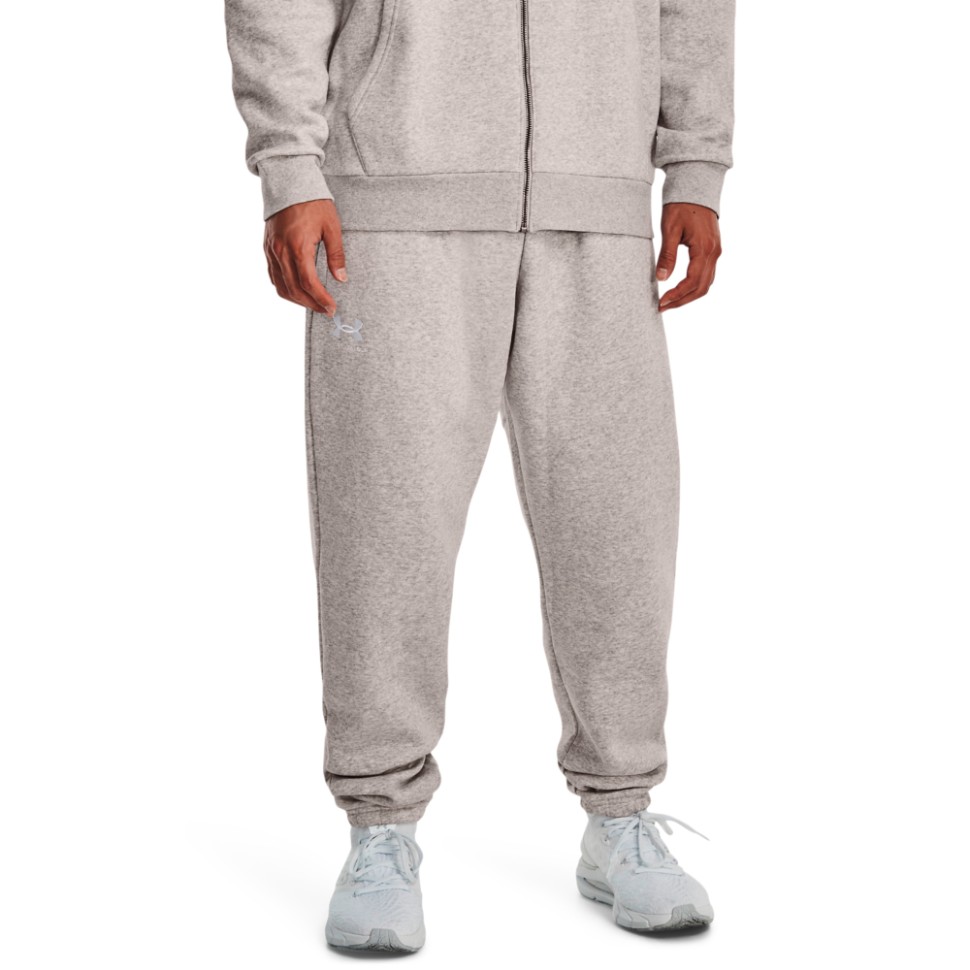 Штани чоловічі Under Armour UA Essential Fleece Jogger сірі 1373882-592 изображение 1