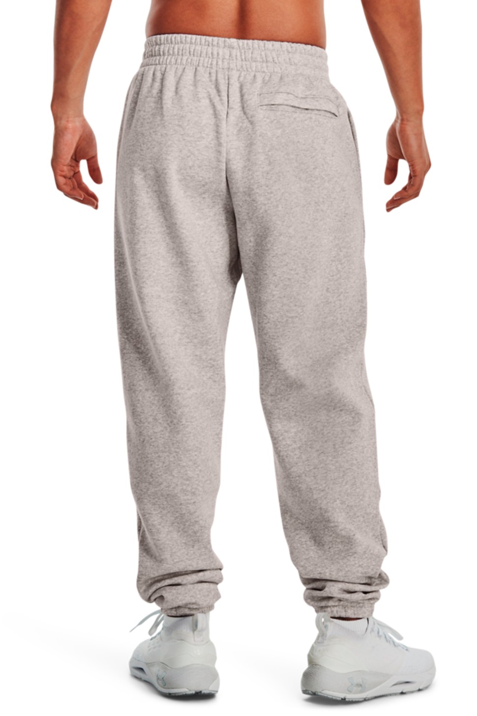 Штани чоловічі Under Armour UA Essential Fleece Jogger сірі 1373882-592 — фото 4