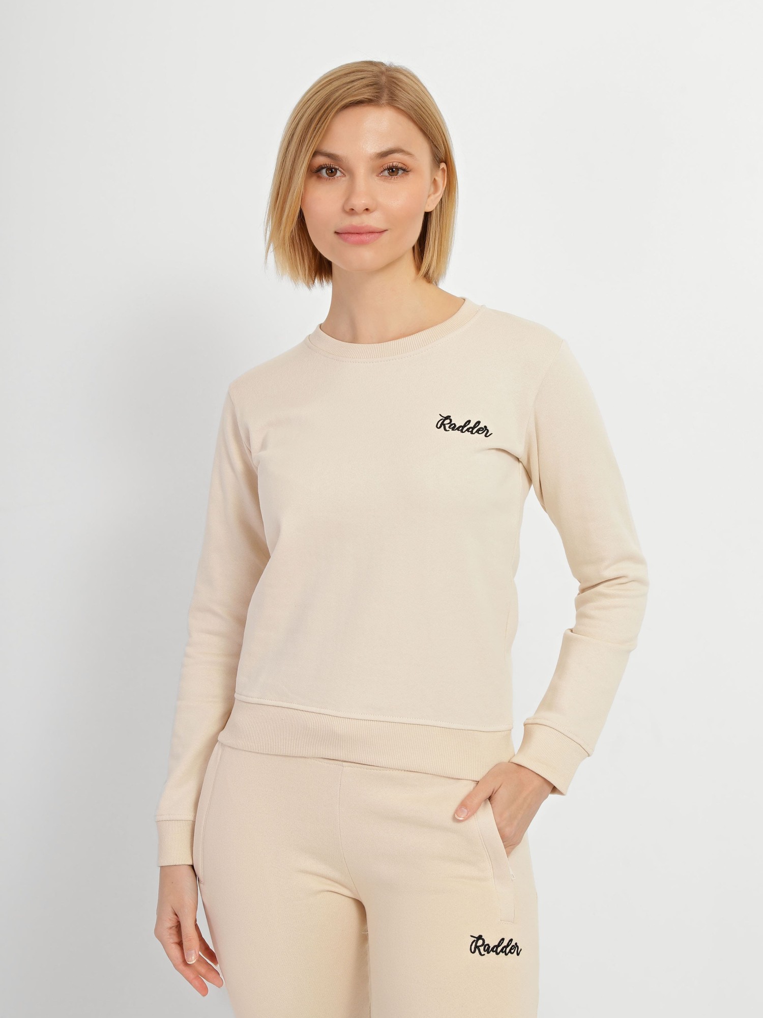 Толстовка жіноча Radder Jay бежева 612203-125 изображение 3