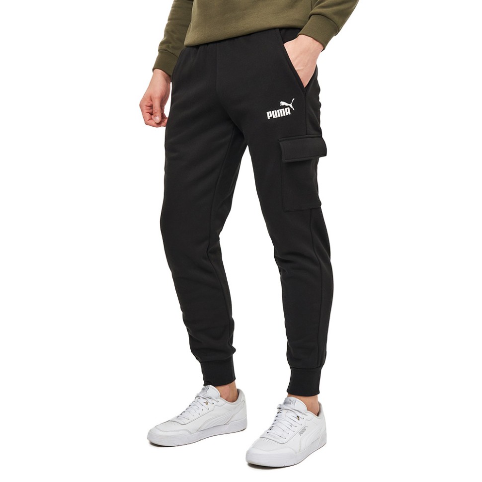 Штани чоловічі Puma ESS Cargo Pants чорні 84580201 — фото 1