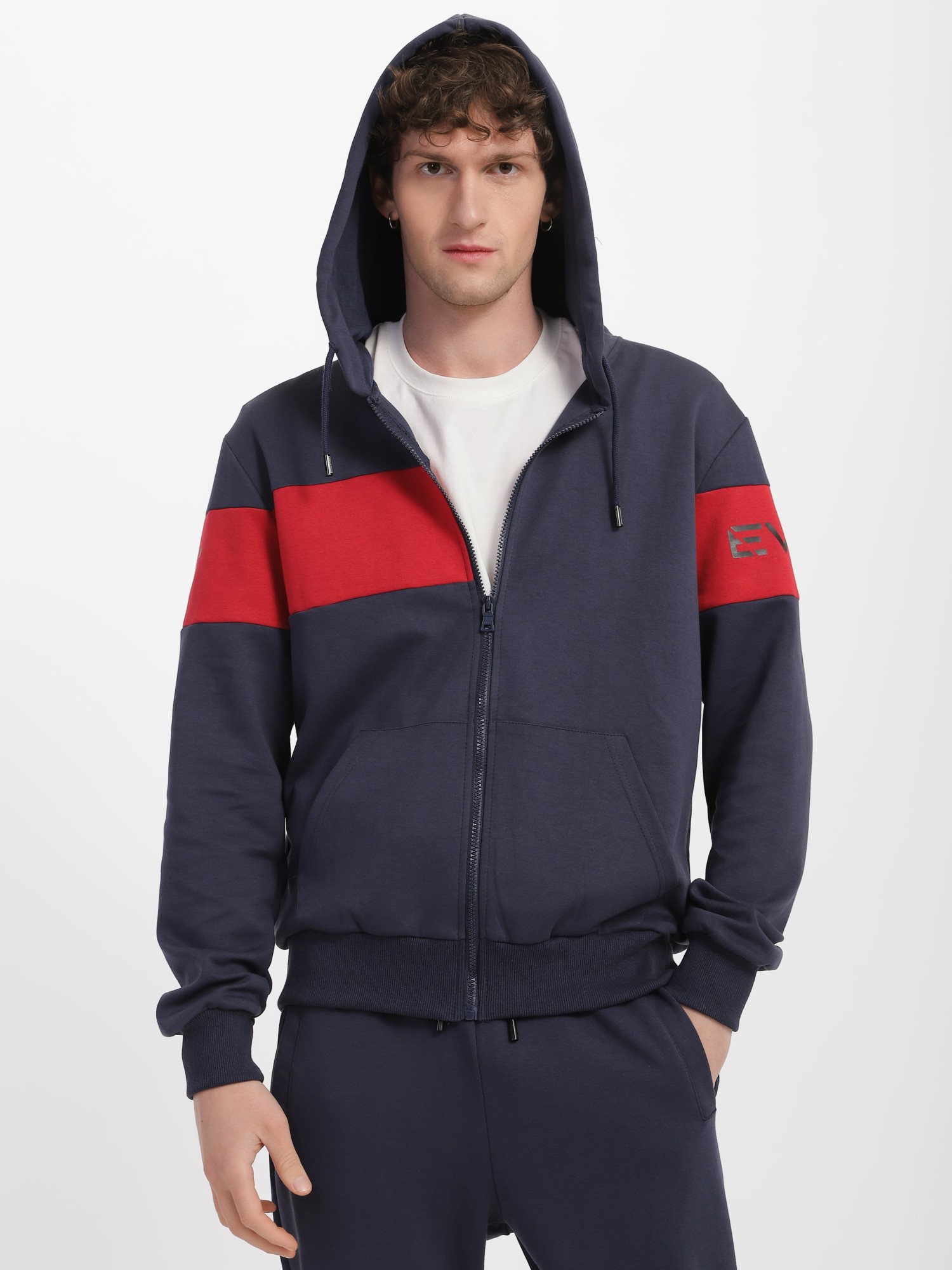 Толстовка мужская Evoids Pavo темно-синяя 552201-450 изображение 3