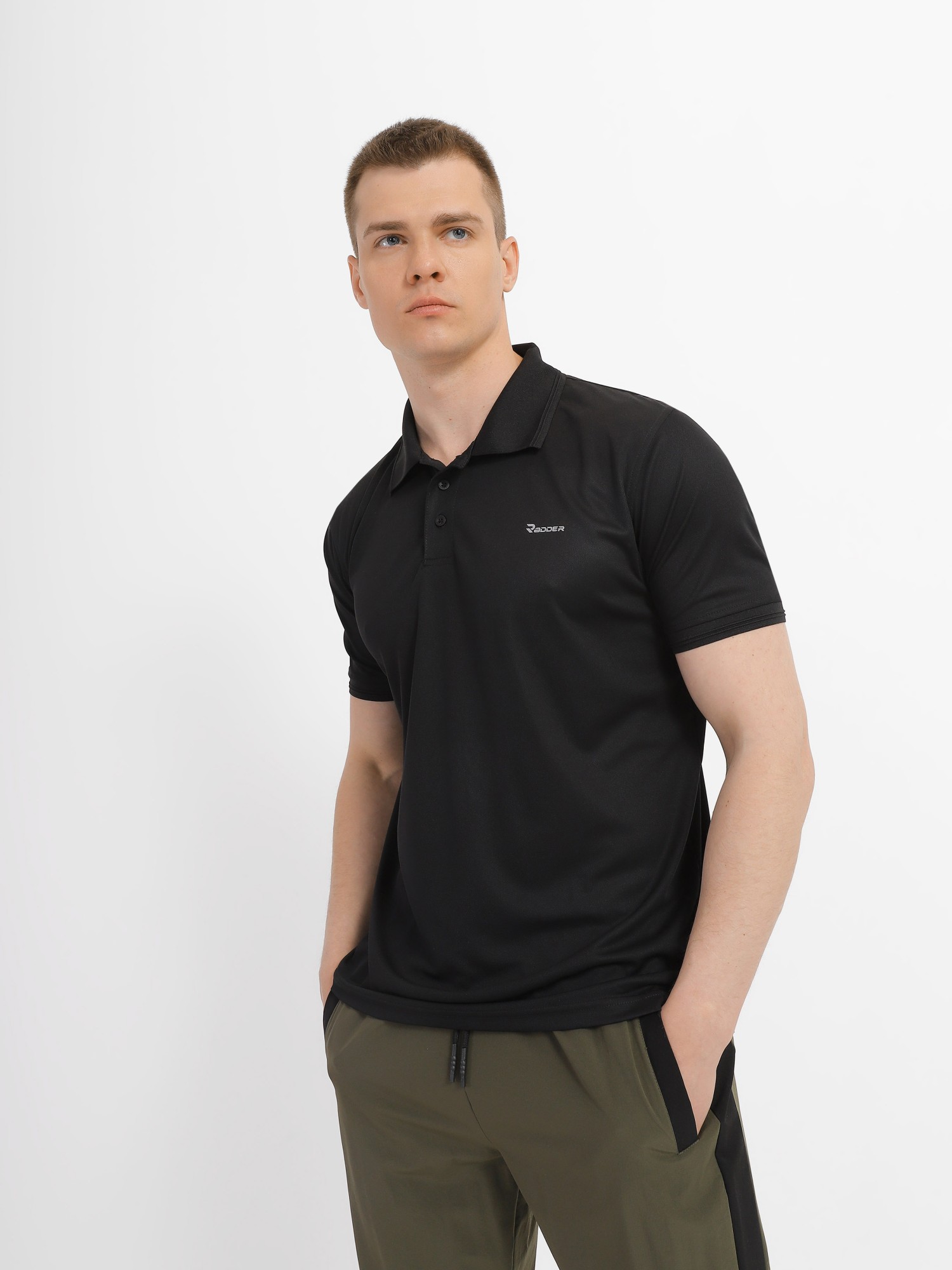 Футболка мужская Radder Raddisson черная 122352-010 изображение 3