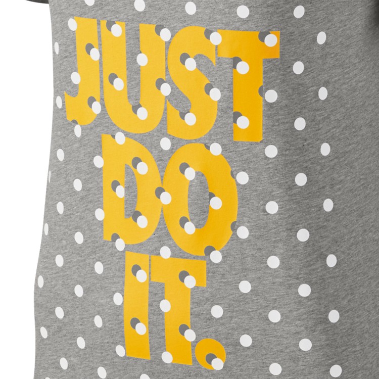 Футболка женская Nike Tee-Bf Shadow Dot Jdi серая 729476-063 изображение 2