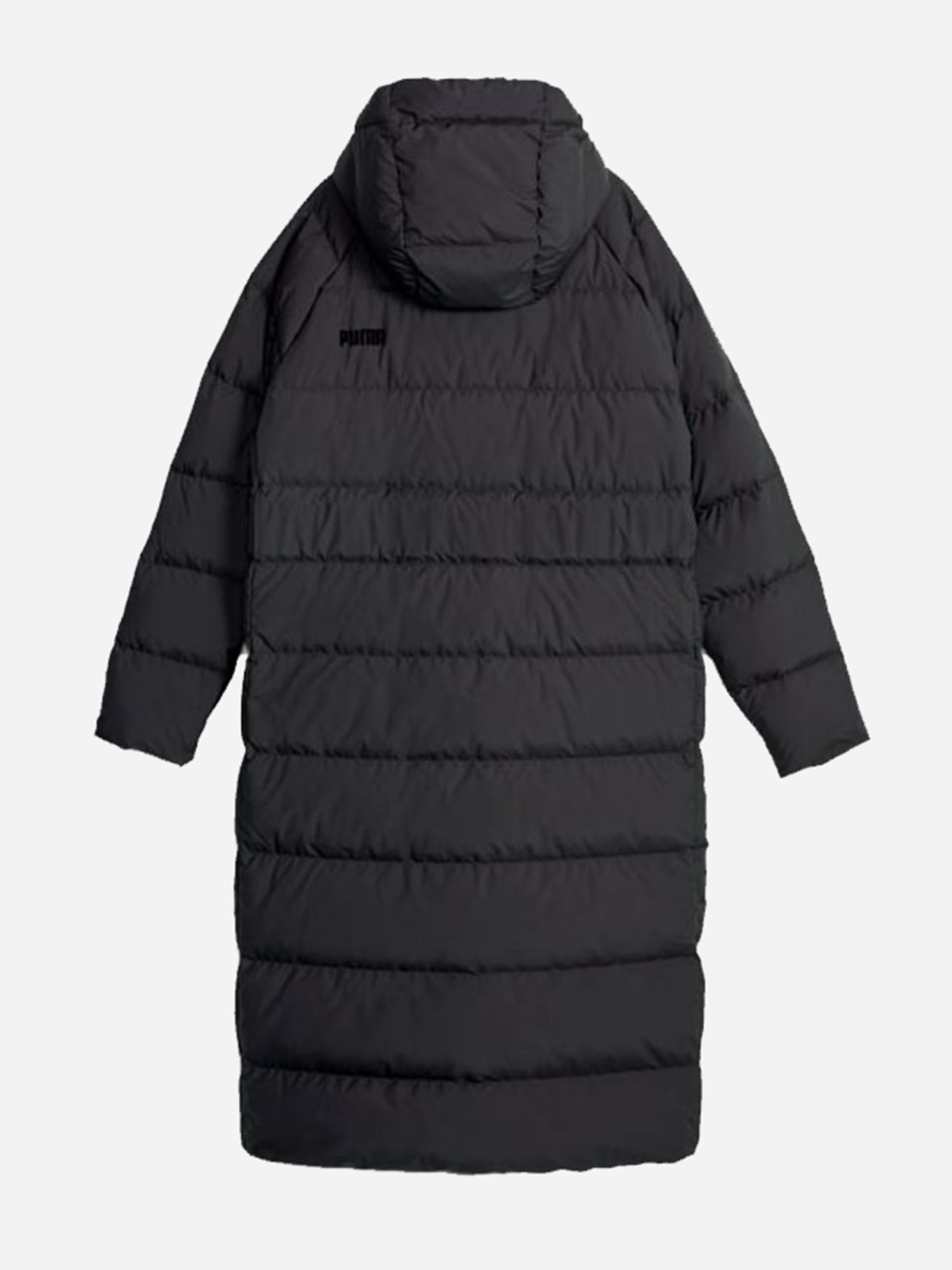 Куртка женская Puma Long Hooded Down Coat черная 67536501 изображение 8