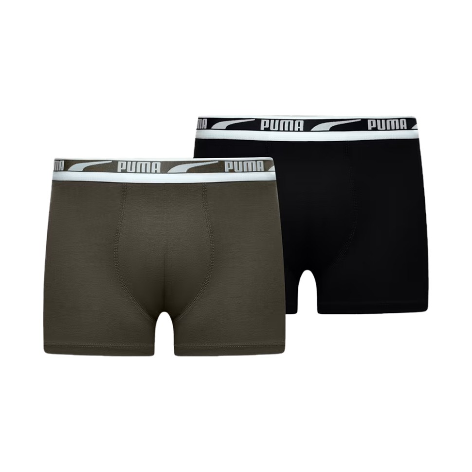 

Нижня білизна чоловіча Puma MEN MULTI LOGO BOXER 2P мультиколір 93804705 (S), Мультиколiр