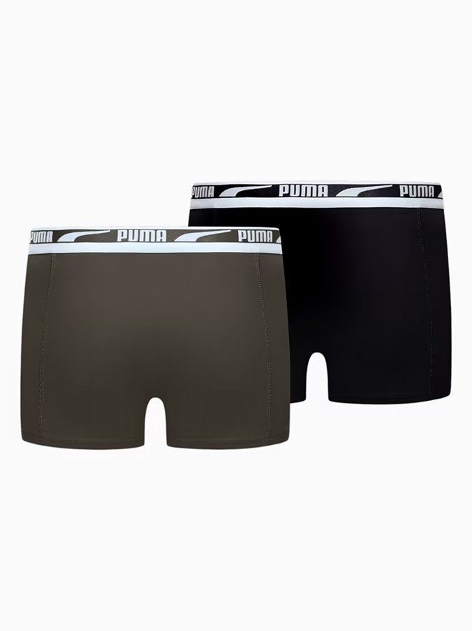 Нижня білизна чоловіча Puma MEN MULTI LOGO BOXER 2P мультиколір 93804705 — фото 3