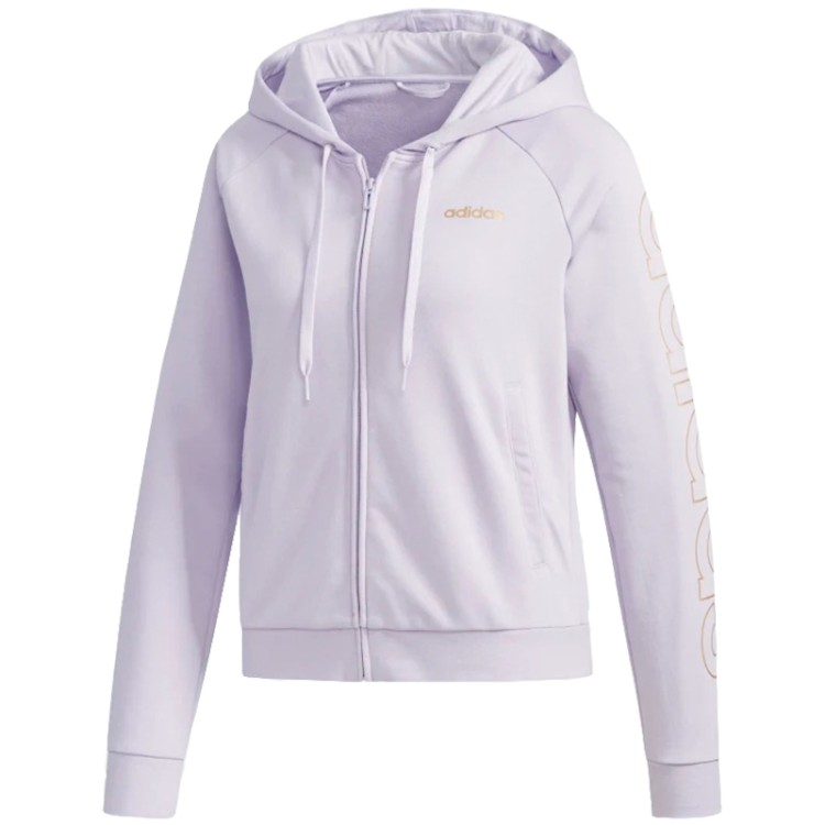 Толстовка жіноча Adidas E BRANDED фіолетова FL9295  изображение 1