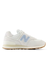 Кросівки жіночі New Balance 574 білі WL574QA2 изображение 2