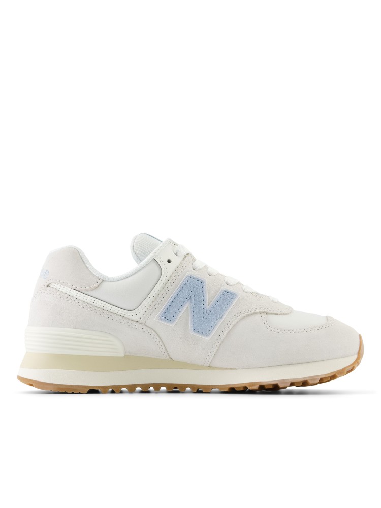 Кросівки жіночі New Balance 574 білі WL574QA2 изображение 2
