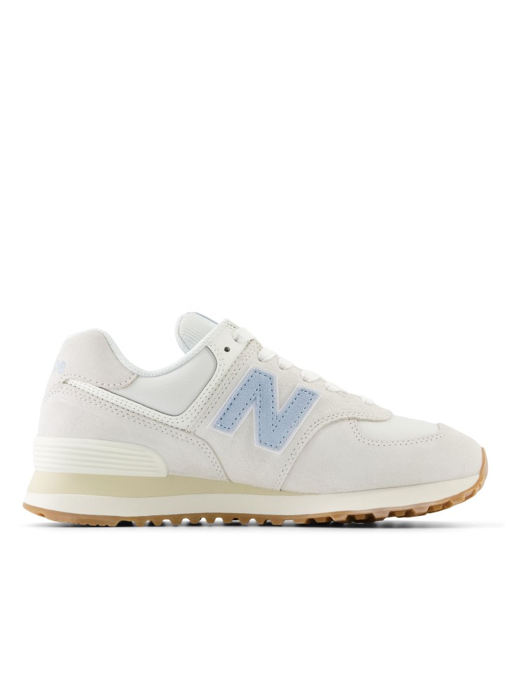 Кросівки жіночі New Balance 574 білі WL574QA2 изображение 2