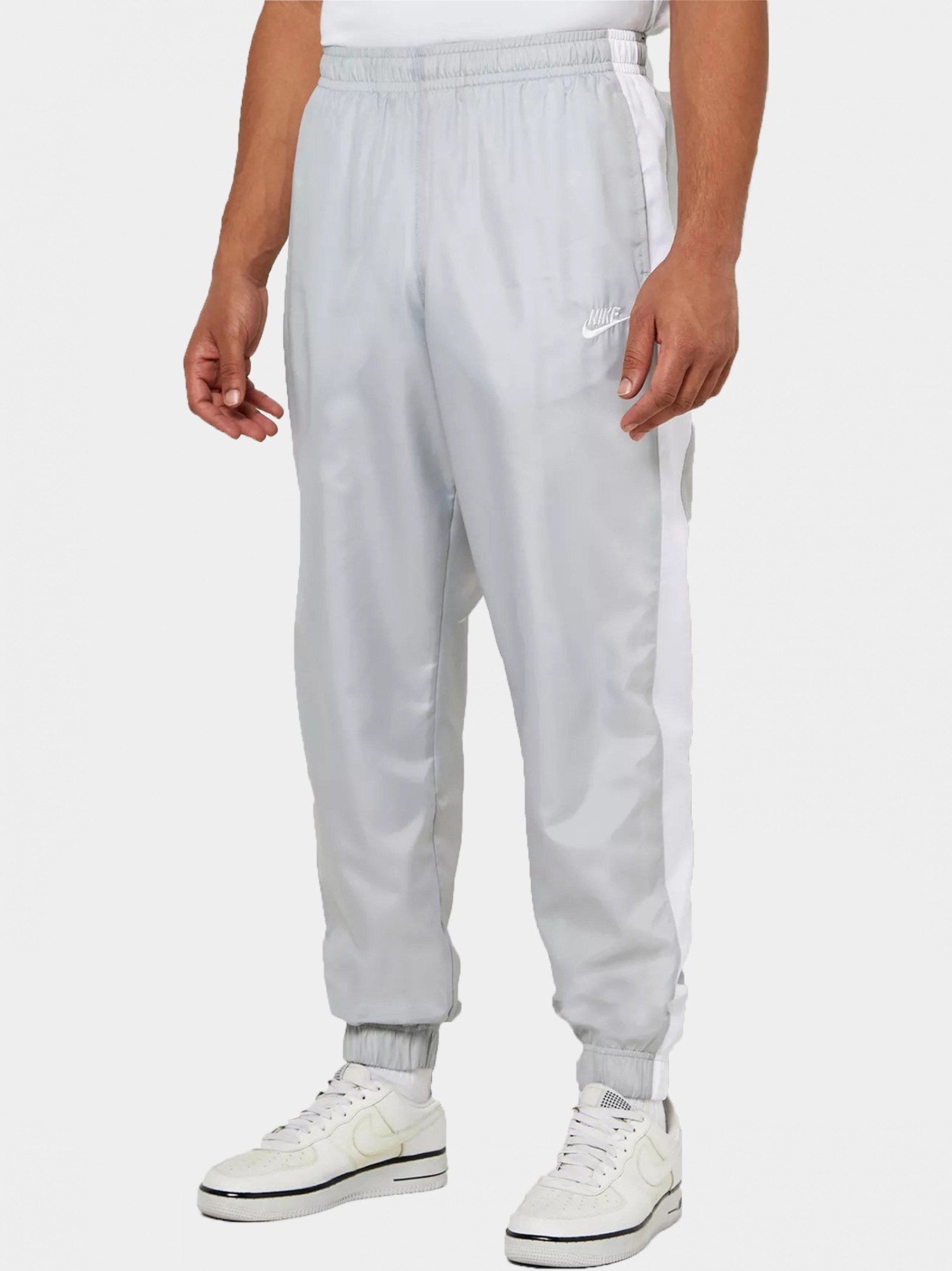 Костюм мужской Nike M NK CLUB WVN HD TRK SUIT серый BV3025-077 изображение 5