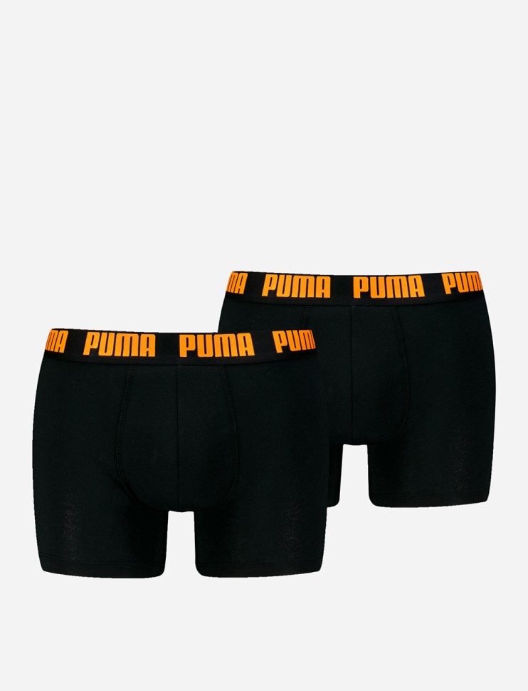 Нижня білизна чоловіча Puma EVERYDAY BASIC BOXER 2P чорна 93832019 изображение 2