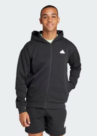 Толстовка мужская Adidas M FI BOS FZ черная IN3305 изображение 2
