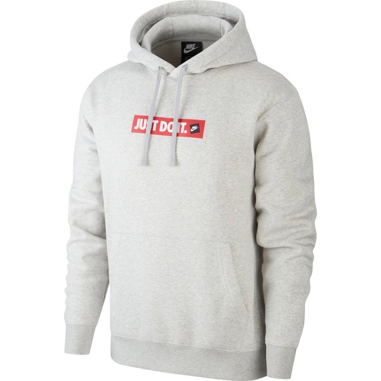 Толстовка мужская Nike Sportswear Jdi Po Bb Bstr серая BV5094-050 изображение 1
