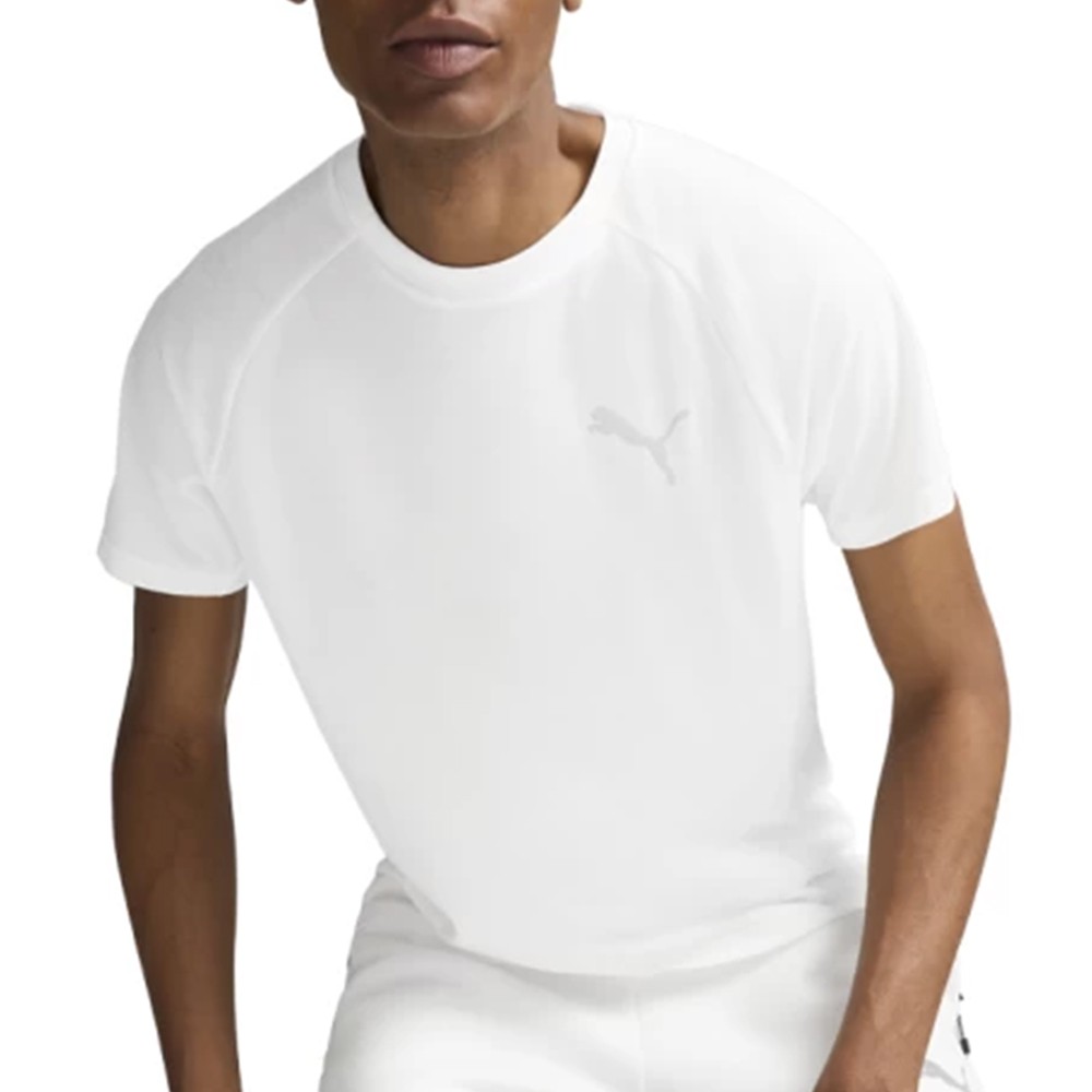 Футболка чоловіча Puma EVOSTRIPE Tee біла 68169702 изображение 1