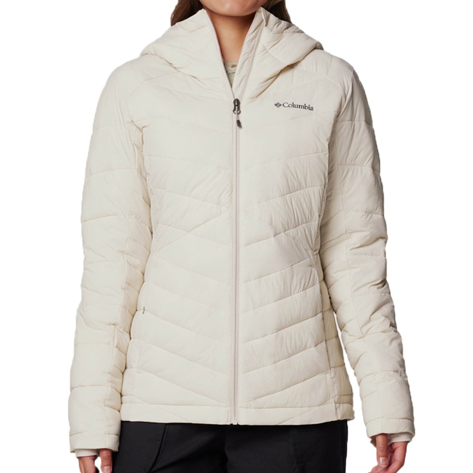 Куртка жіноча Columbia Joy Peak™ II Hooded Jacket бежева 2089041-278 — фото 1