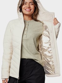 Куртка жіноча Columbia Joy Peak™ II Hooded Jacket бежева 2089041-278 изображение 6