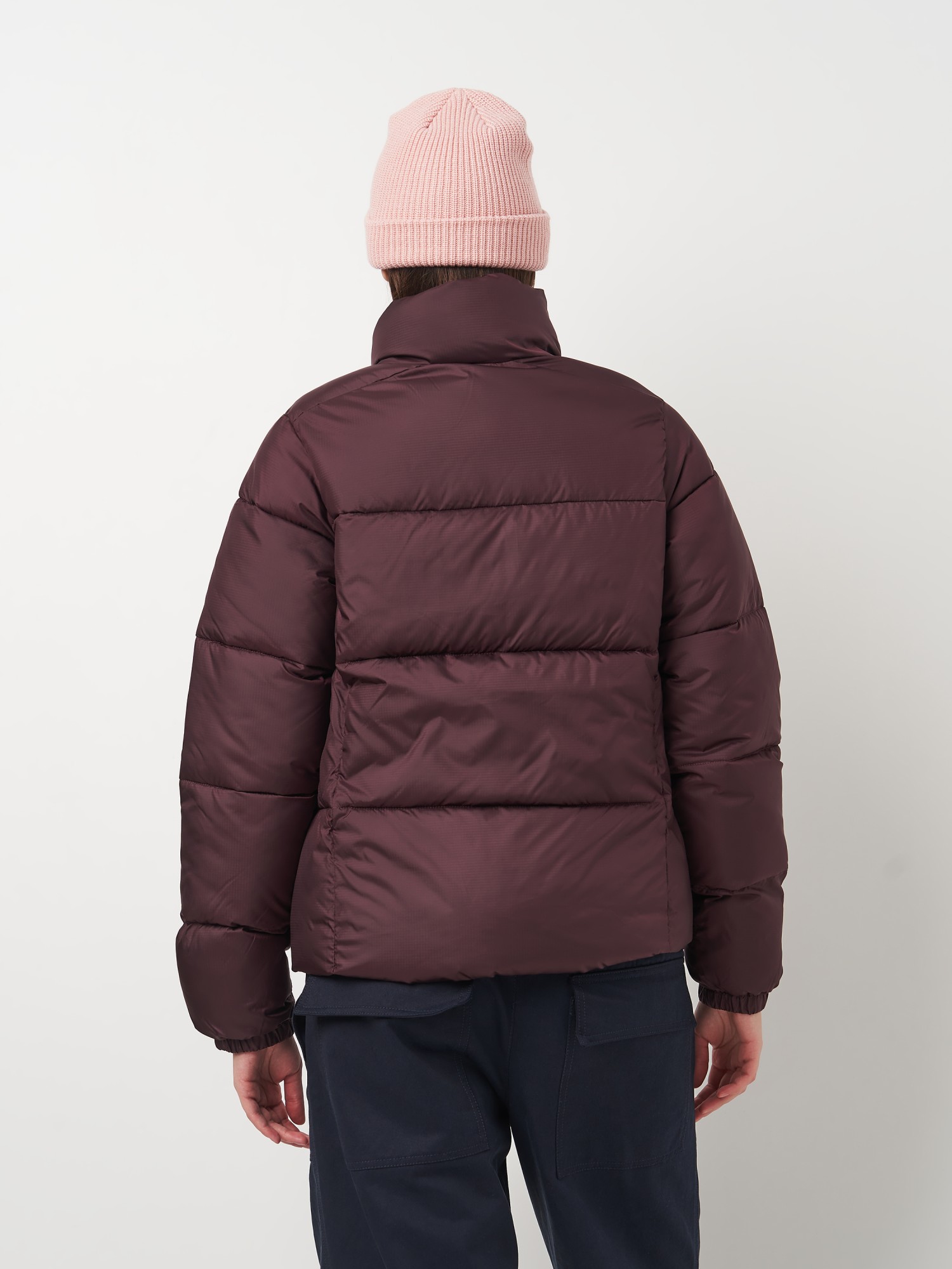 Куртка женская Columbia Puffect II Full Zip Jacket бордовая 2090291-607 изображение 3