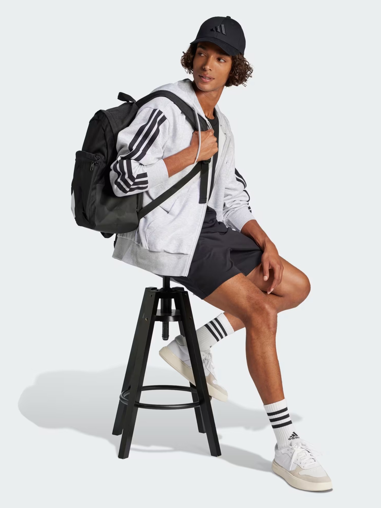 Рюкзак   Adidas CLSC BARS BTS черный JG1527 изображение 5