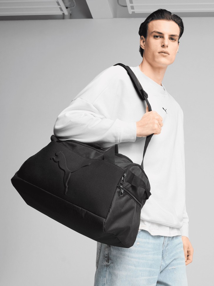 Сумка  Puma PUMA BUZZ Small Sports Bag черная 09115801 изображение 6