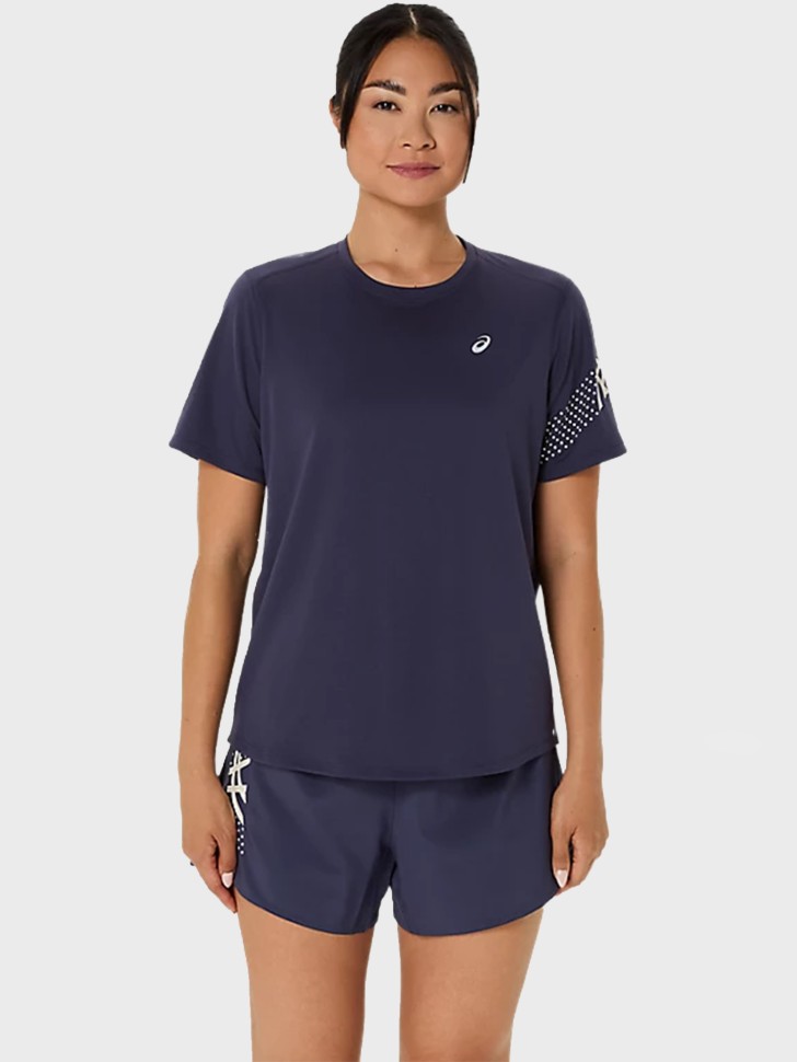 Футболка жіноча Asics ASICS ICON SS TOP фіолетова 2012D177-500 изображение 2