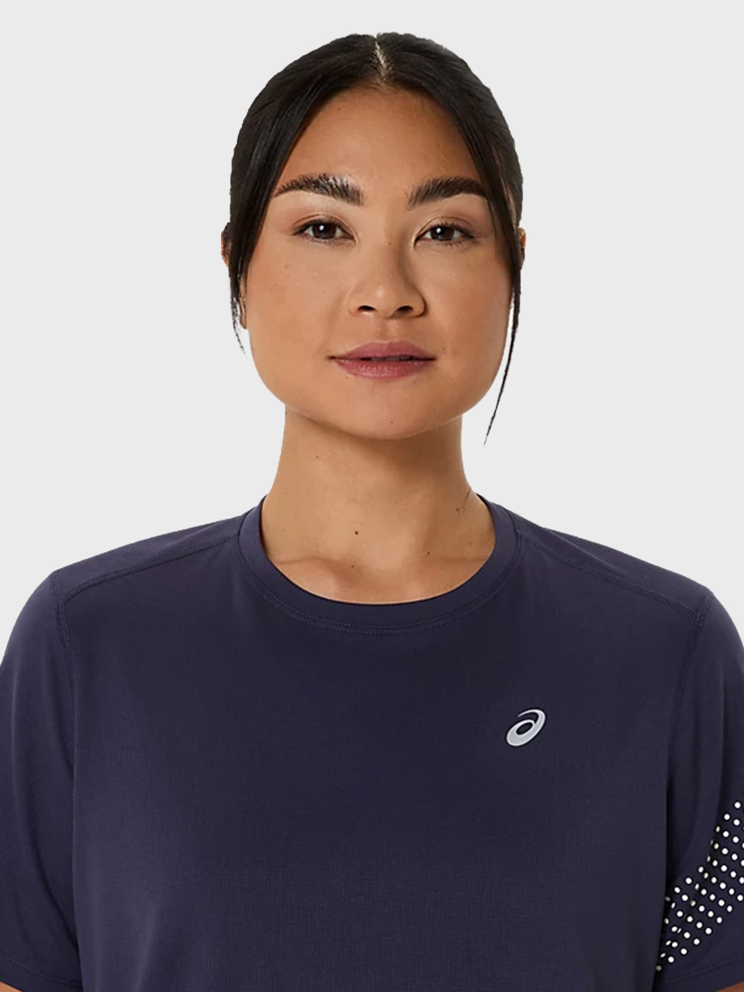 Футболка женская Asics ASICS ICON SS TOP фиолетовая 2012D177-500 изображение 6