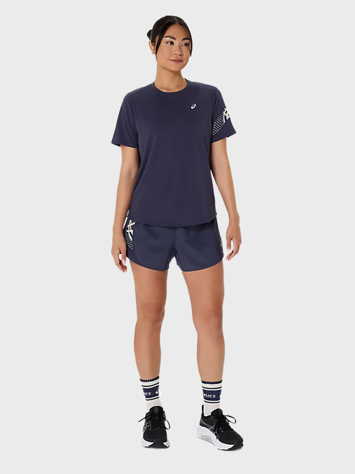 Футболка женская Asics ASICS ICON SS TOP фиолетовая 2012D177-500 изображение 8