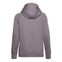 Толстовка женская Under Armour Rival Fleece Logo фиолетовая 1356318-585 изображение 2