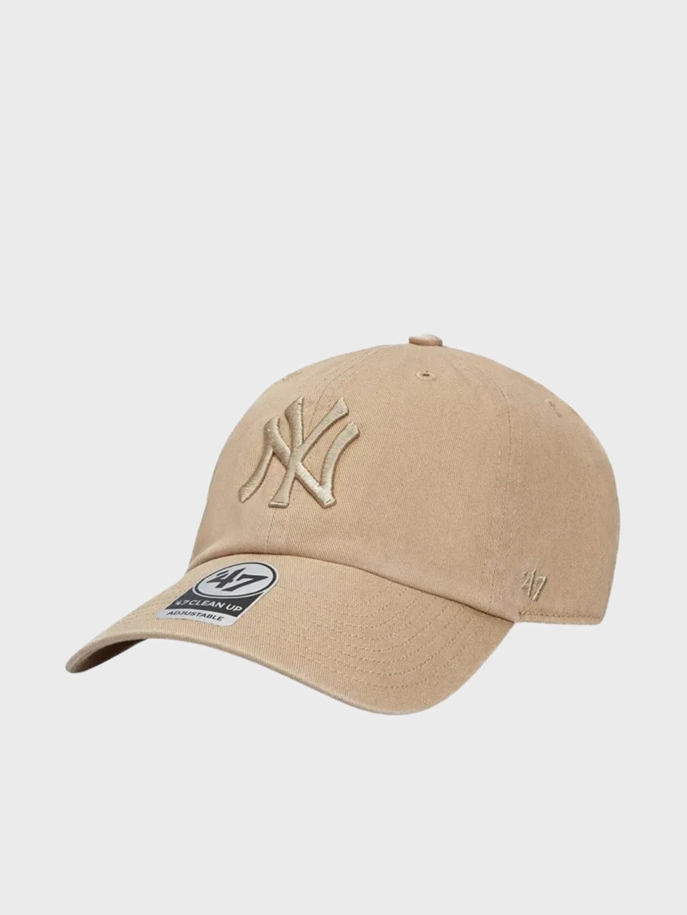 Кепка унісекс 47 Brand NEW YORK YANKEES хакі NLRGW17GWS-KHD — фото 3