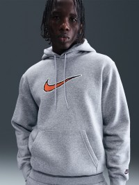 Толстовка чоловіча Nike M NK CLUB BB HDY NEO VARSITY сіра HV0854-063 изображение 2