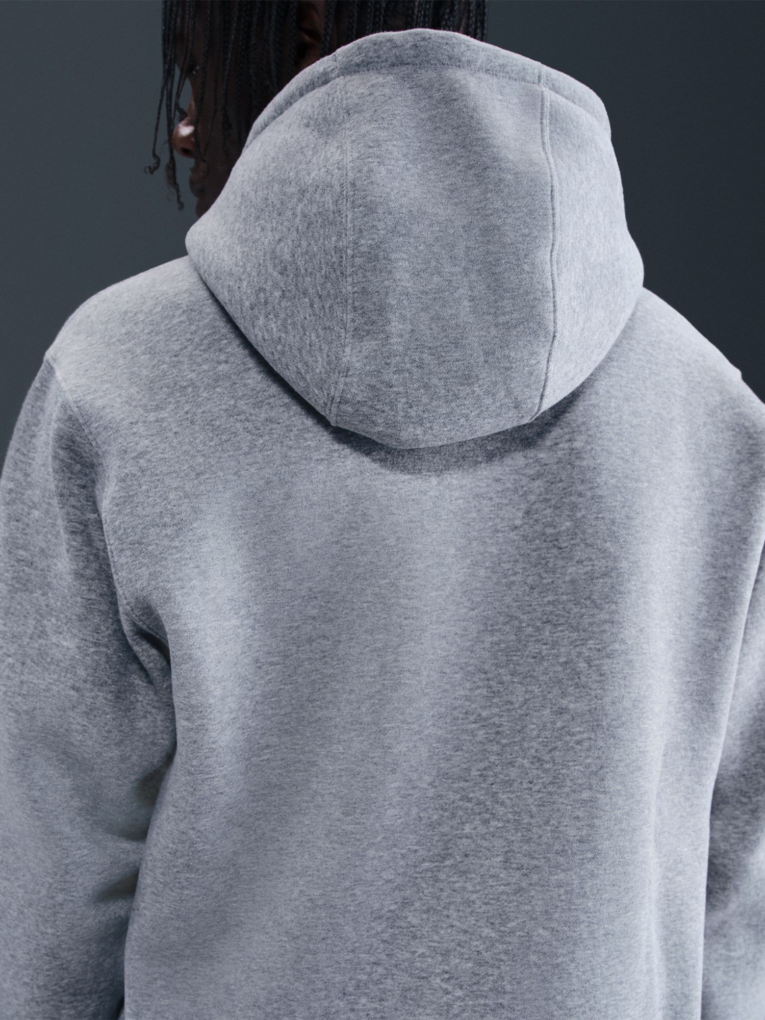 Толстовка мужская Nike M NK CLUB BB HDY NEO VARSITY серая HV0854-063 изображение 3