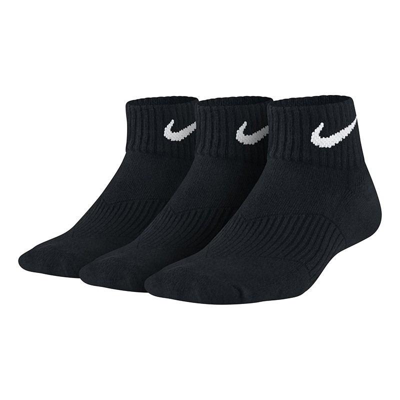 Носки Nike Ctn Cush Qtr черные SX4722-001 — фото 1