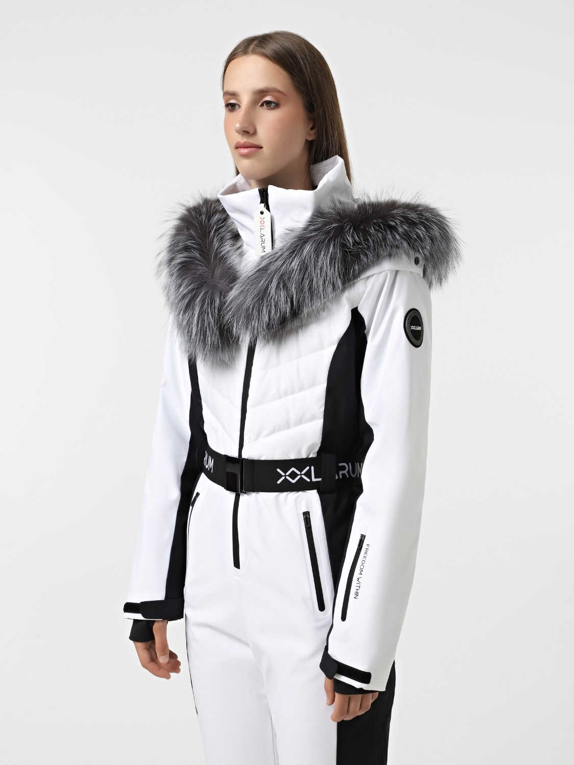 Комбінезон жіночий Larum Frostbite білий 302520-100 изображение 4